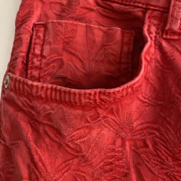 ANTHROPOLOGIE. Pilcro Jacqard  Skinny Jeans - Picture 4 of 8